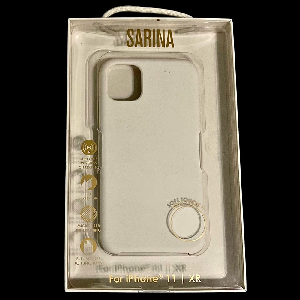 SARINA IPHONE 11XR Silicone Case NEW NUDE